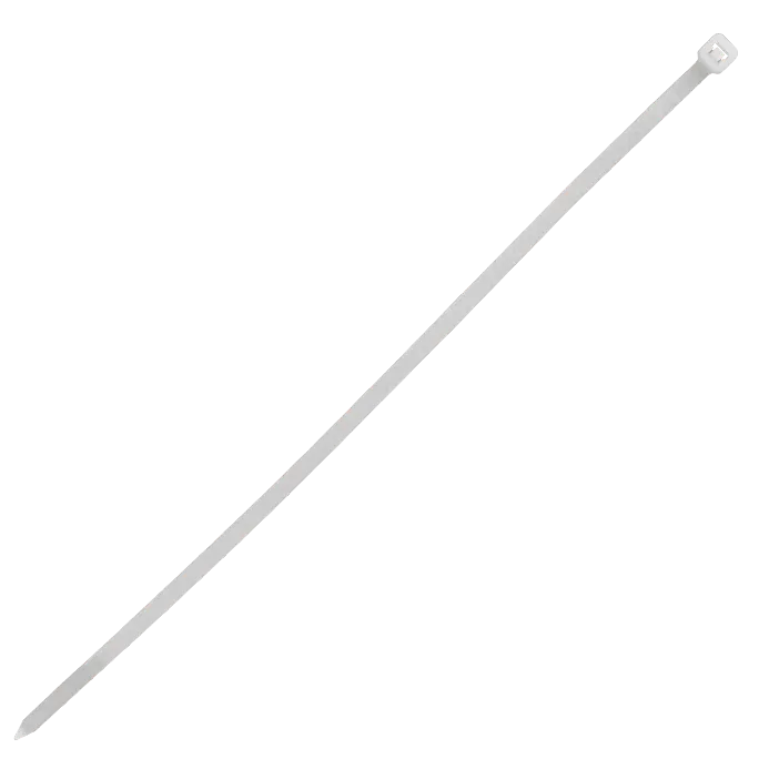 Amarra Plastica Nylon 3.6x200mm 50-un 200x3,6mm Blanca 1