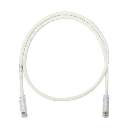 Panduit NetKey - Patch cable - RJ-45 (M) to RJ-45 (M) - 2.44 m - UTP - CAT 6 - IEEE 802.3af/IEEE 802 1