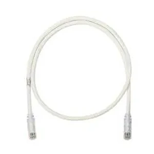 Cable de Red Panduit 0.9 Metros Cat 6 RJ45 Conexiones de Datos Netkey Blanco