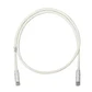 Cable de Red Panduit 0.9 Metros Cat 6 RJ45 Conexiones de Datos Netkey Blanco - Miniatura 1