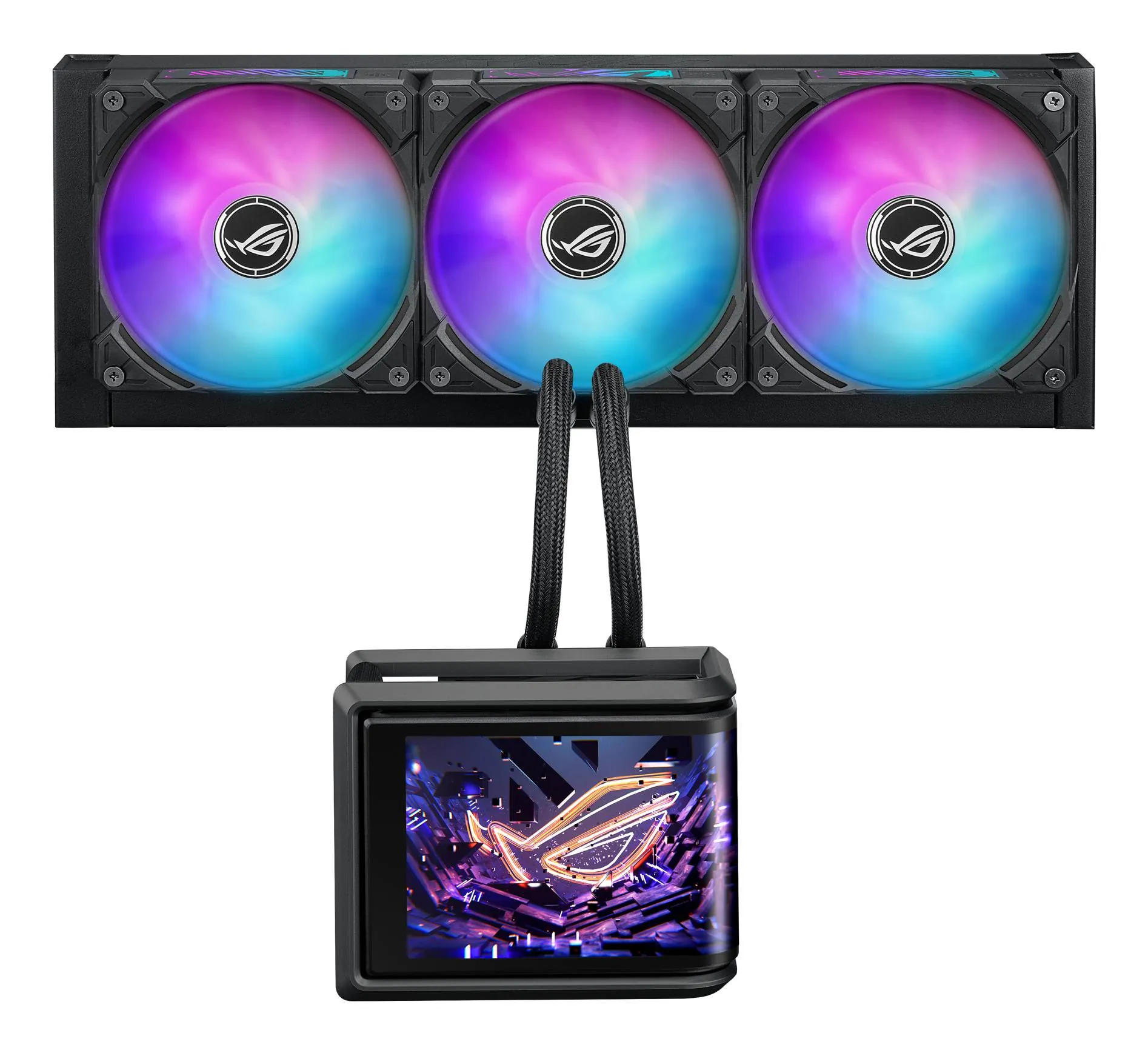 Refrigeración Líquida ASUS ROG Ryuo IV SLC 360 ARGB con Pantalla AMOLED para Intel y AMD 1