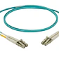 Panduit NetKey - Patch cable - LC multi-mode (M) to LC multi-mode (M) - 2 m - fiber optic - 50 / 125 - Miniatura 1