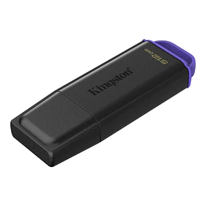 Pendrive Kingston DataTraveler Exodia, 512GB, USB 3.2 Gen1, Black/Purple