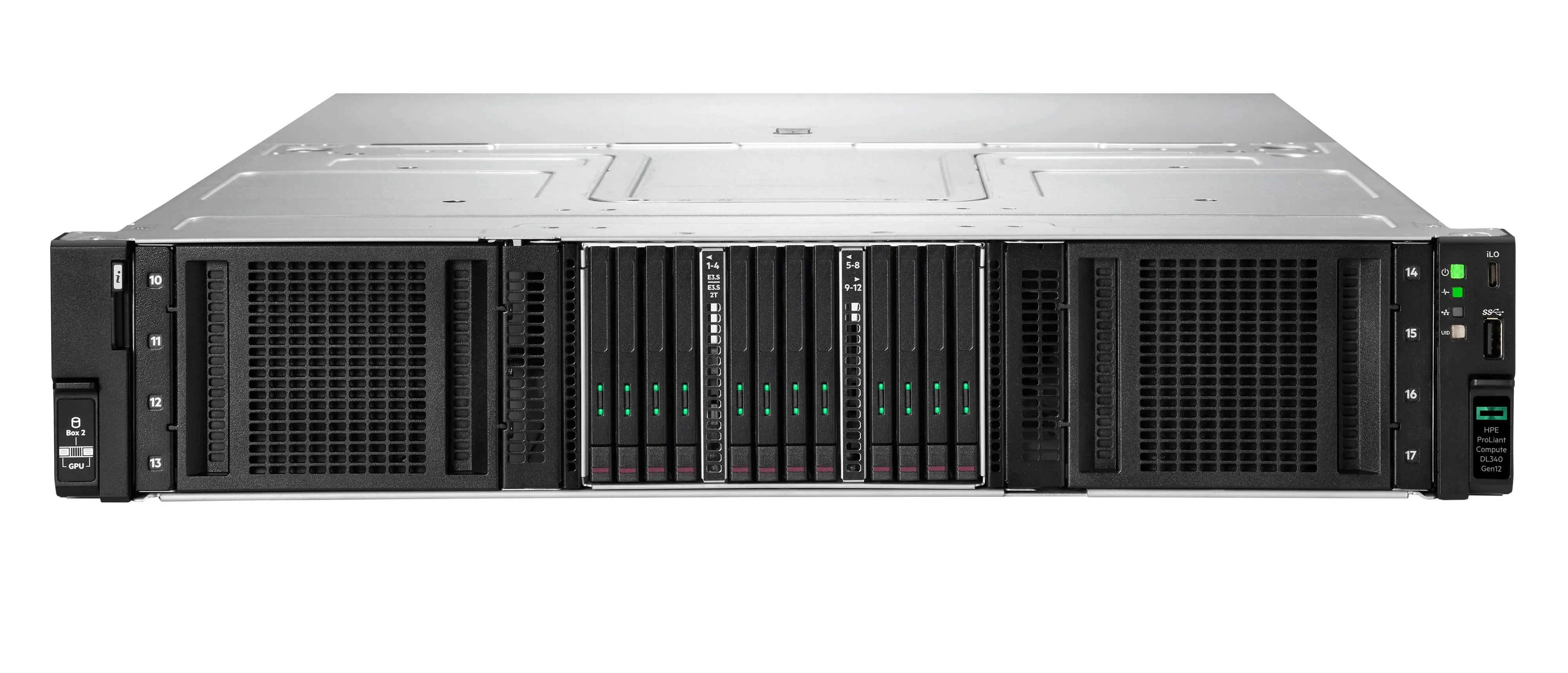 Servidor HPE ProLiant Compute DL340 Gen12 Xeon 6505P 64GB DDR5 960GB SSD, Almacenamiento Empresarial 1