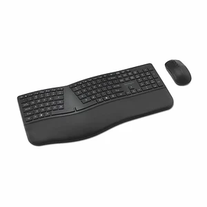 Kit de Teclado y Mouse Inalámbricos Kensington Pro Fit Ergo KM680, 2.4GHz, BT, Dist. Español