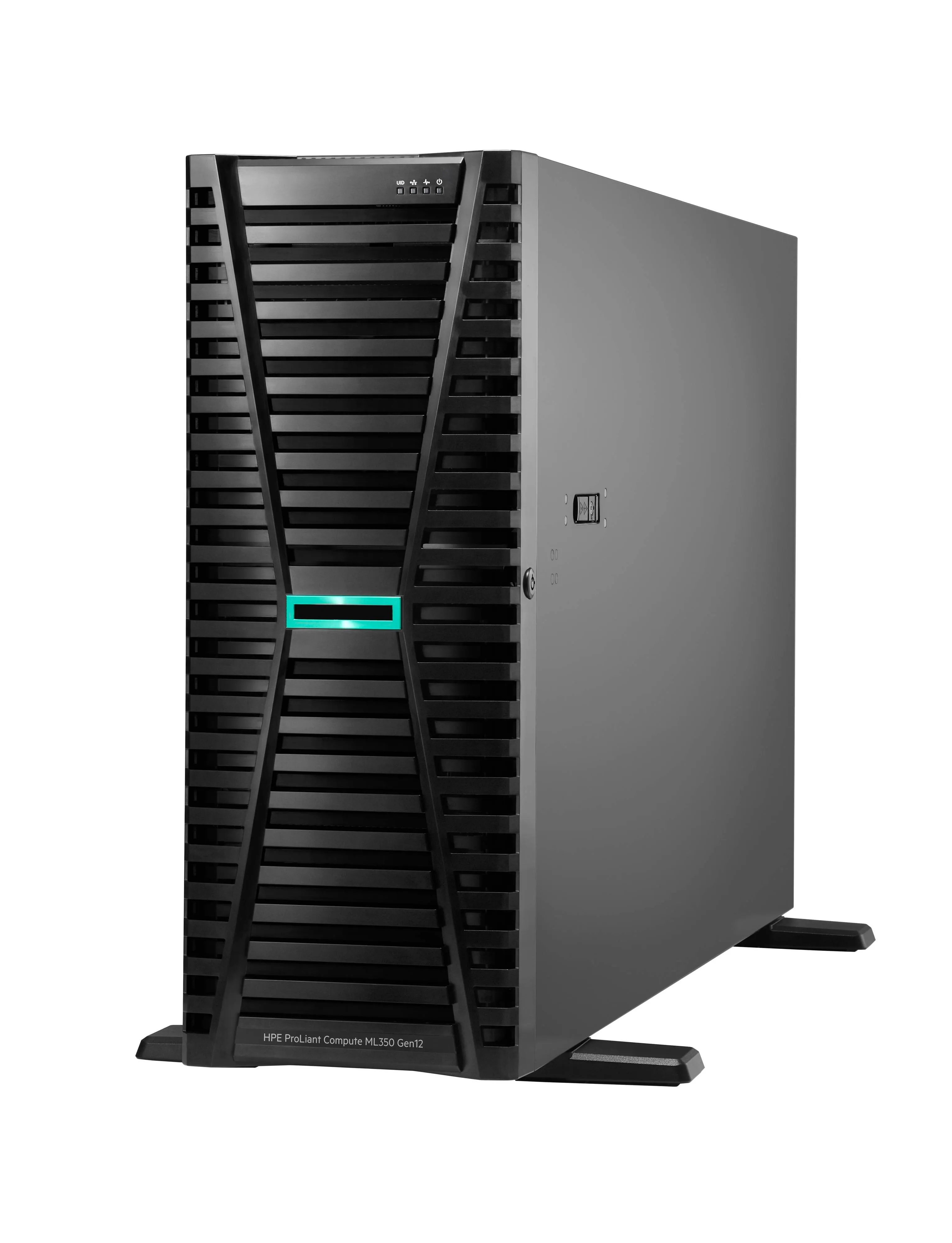 Servidor HPE ProLiant Compute ML350 Gen12 Intel Xeon 6505P 12 Núcleos 32GB DDR5 4TB Torre P89073-DM5 1