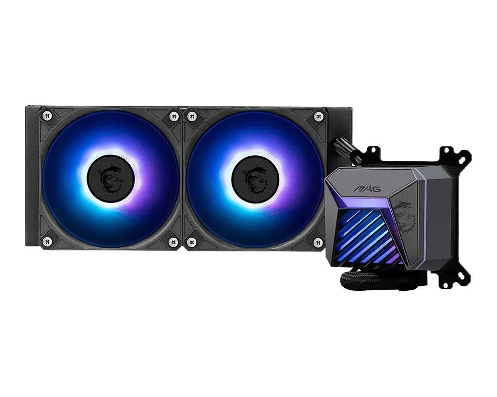 Refrigeración Líquida MSI MAG CORELIQUID A15 240, 240mm, Intel y AMD, Negro 1