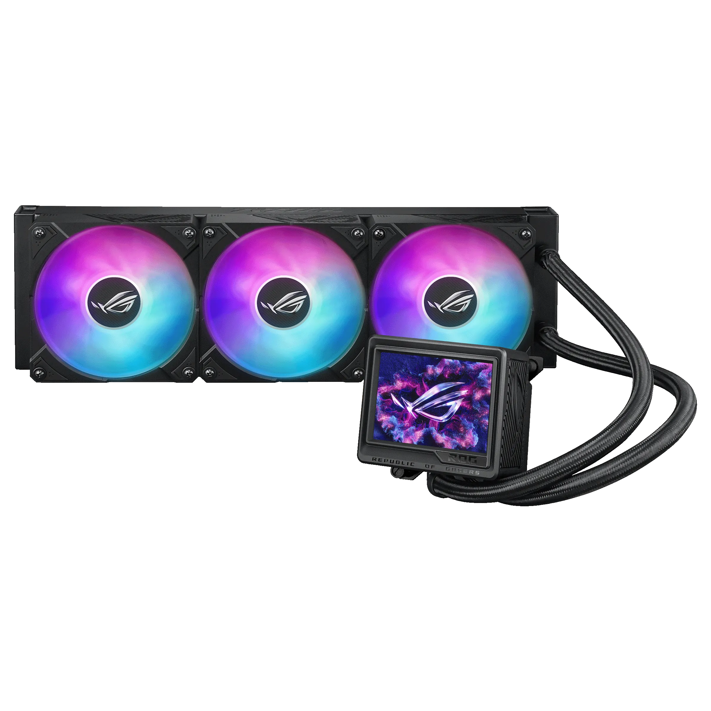 Refrigeración Líquida ASUS ROG Ryujin III 360 ARGB Extreme, 360mm, Pantalla LCD, Intel/AMD 1