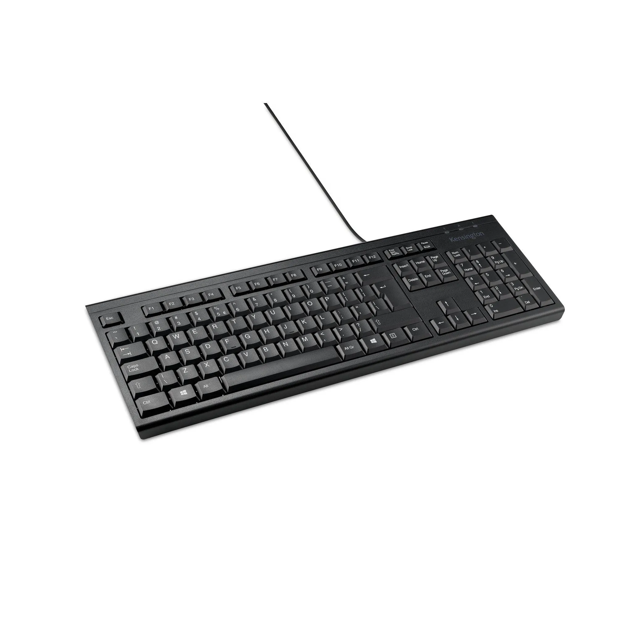 Teclado Kensington KB100 EQ USB Español Tamaño Completo Resistente a Derrames 1