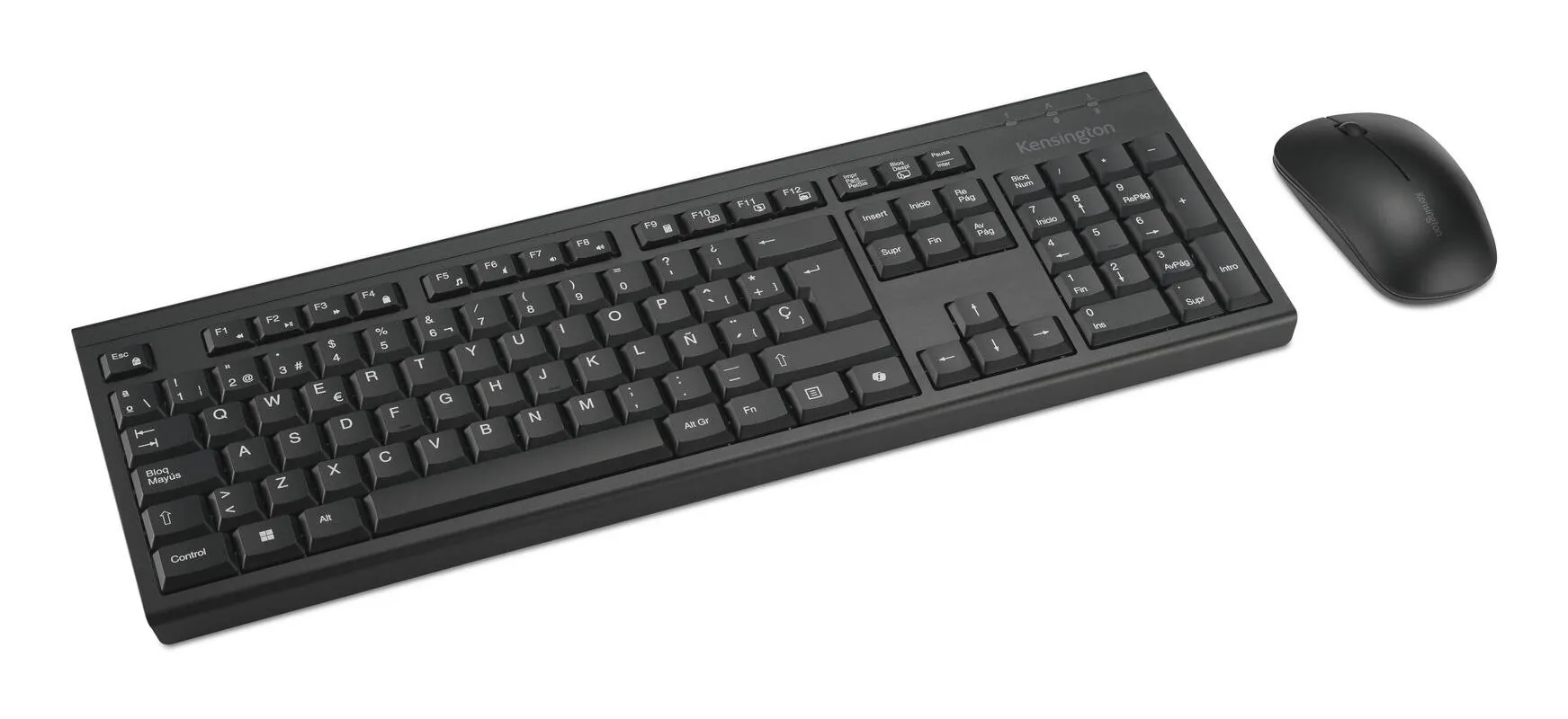 Kit Teclado y Mouse Kensington KM270 EQ Inalámbrico RF + Bluetooth Español Recargable 1