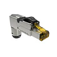Conector RJ45 Nexxt XGiga NXM-STS01 Cat6A Blindado 90° Alto Rendimiento Red - Miniatura 1