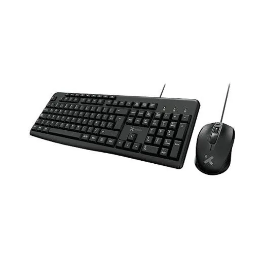 Kit Teclado y Mouse Xtech XTK-302S USB Multimedia Español Oficina Hogar 1