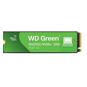 Unidad SSD Western Digital WD Green SN3000 2TB NVMe PCIe 4.0 M.2 2280 para Laptop y PC