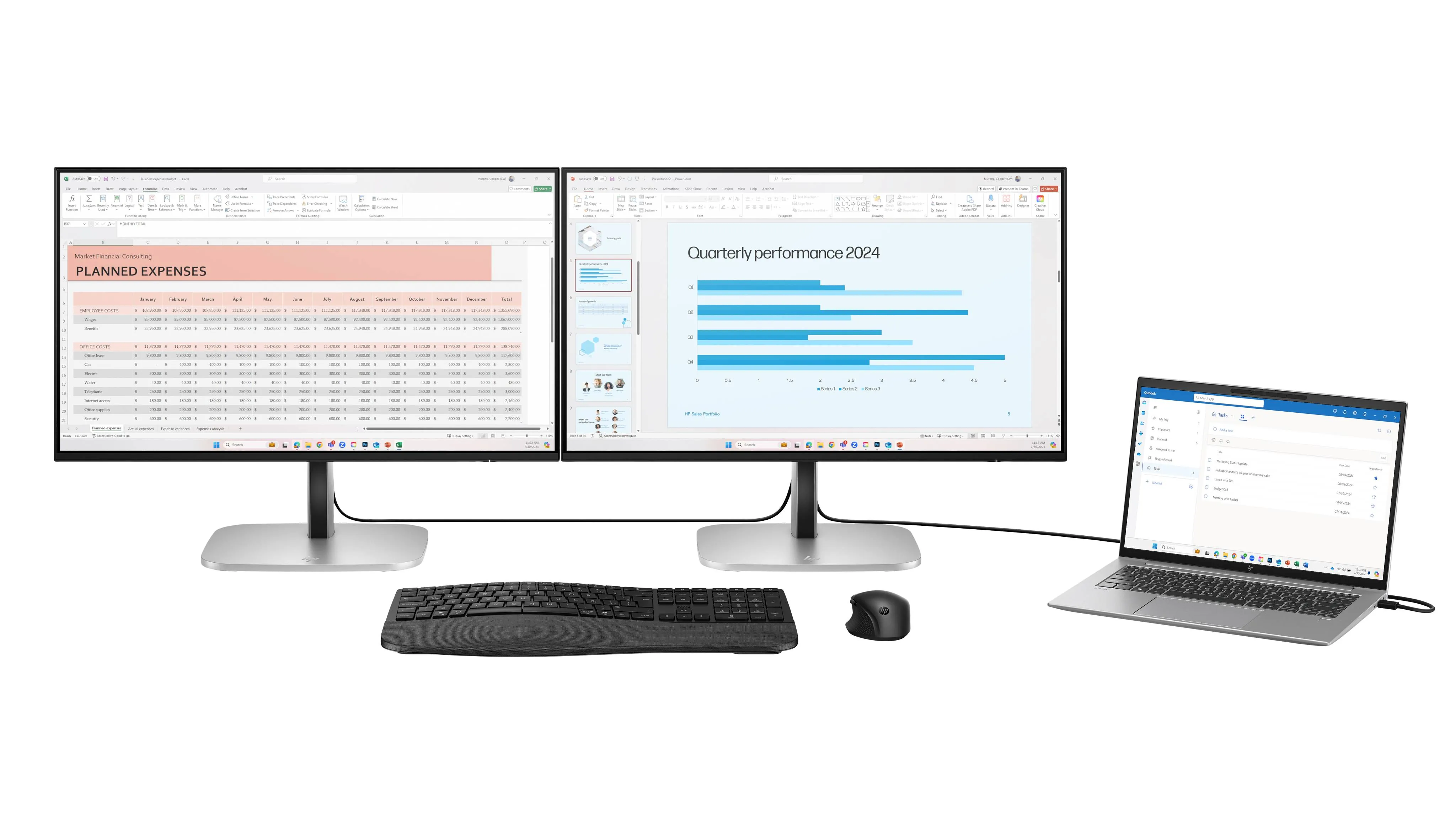 Monitor HP Series 5 Pro 524pu 23.8 Pulgadas Full HD IPS USB-C 100W para Productividad Profesional 1