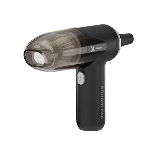 Aspiradora y Sopladora de Aire Inalámbrica Xtech BlitzAir, 60.000 RPM, Batería 4000mAh, Negro 1