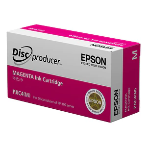 Cartucho de Tinta Epson PJIC7 Magenta C13S020691 Original para Colores Intensos y Duraderos