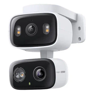 TP-Link - Surveillance camera - Indoor / Outdoor - doble lente panoramica e incl