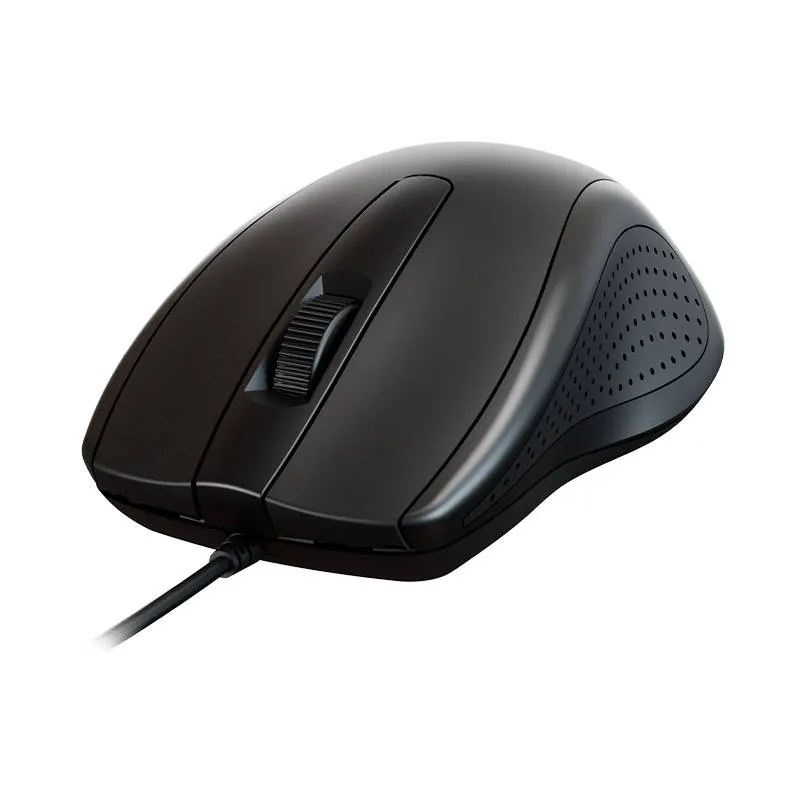 Mouse Óptico Xtech XTM-206, 3 Botones, 1200 DPI, Ambidiestro, USB, Negro 1