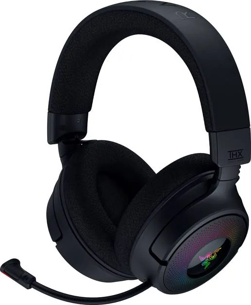 Auriculares Gaming Inalámbricos Razer Kraken V4, Wireless 2.4GHz, Bluetooth 5.3, USB-C, Negro 1