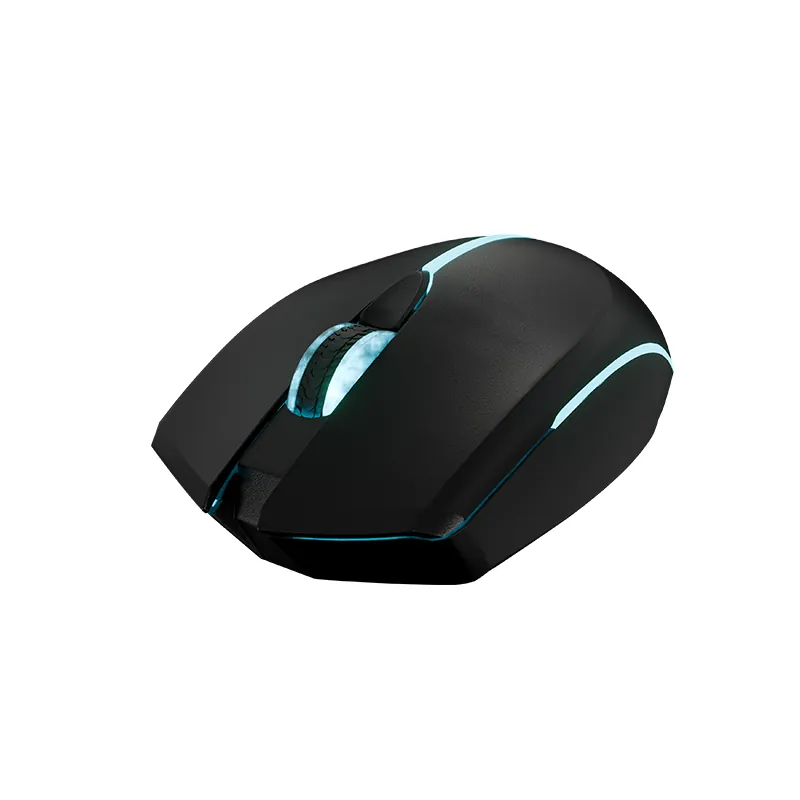 Mouse Inalámbrico Xtech XTM-318, Wireles 2.4 GHz, 4 Botones, 3200 DPI, Iluminación LED, Negro 1
