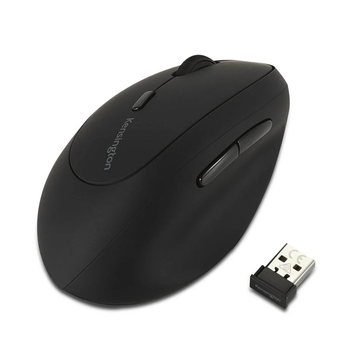 Mouse Ergonómico para Zurdos Kensington Pro Fit Ergo, Wireless 2.4GHz, Bluetooth, Negro 1