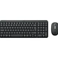 Kit Teclado y mouse Logitech MK250, 1000 DPI, Bluetooh low energy, Inalambrico, Grafito - Miniatura 1