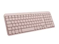 Teclado Bluetooth Logitech K250 920?013447 – Compacto y elegante, Color Rosa 1