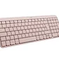 Teclado Bluetooth Logitech K250 920?013447 – Compacto y elegante, Color Rosa - Miniatura 1