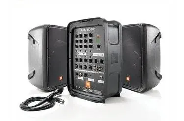 Altavoz Activo JBL EON208P-230 8 in 200W Bluetooth Portatil con Bateria 1