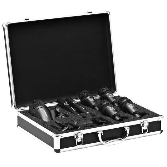 Kit Microfonos AKG Drumset Session I para Batería Paquete Completo 1