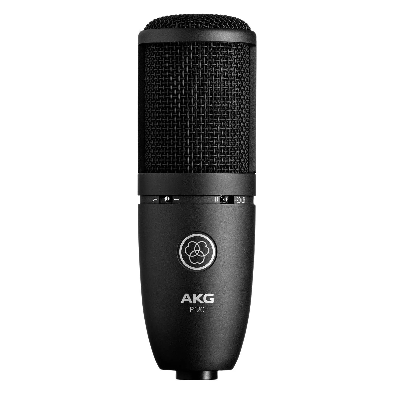 Microfono Condensador de Estudio AKG P120 Cardioide XLR con Filtro y Pad 1