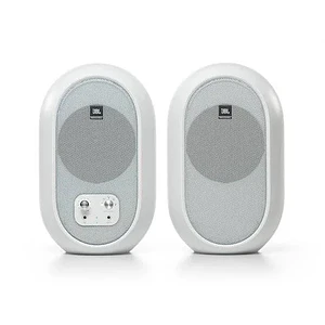 Monitor Activo JBL 104-BT 4.5 Pulgadas Coaxial con Bluetooth 60W Estudio Blanco