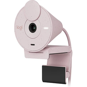 Cámara Web Logitech Brio 300, Full HD 1080p/30FPS, Micrófono Integrado, USB-C, Rosado