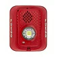 Sirena Honeywell Estroboscopica 2 Hilos Interior para Pared Luz LED, Colo Rojo - Miniatura 1