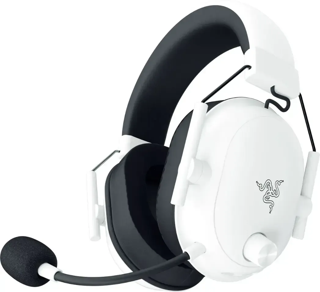 Audífonos Gamer Inalámbrico Razer Blackshark V2 Hyperspeed, 280g, Color Blanco 1