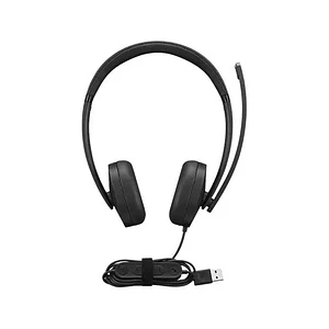 Audífonos Lenovo USB-A Wired Stereo Headset Gen 2 con Micrófono ENC para Oficina y Videollamadas