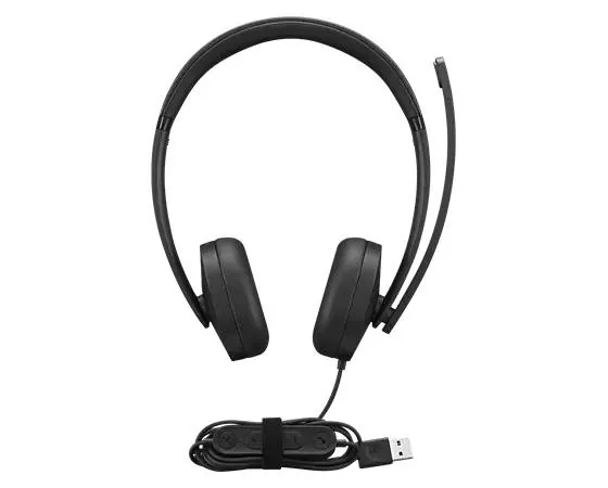 Audífonos Lenovo USB-A Wired Stereo Headset Gen 2 con Micrófono ENC para Oficina y Videollamadas 1