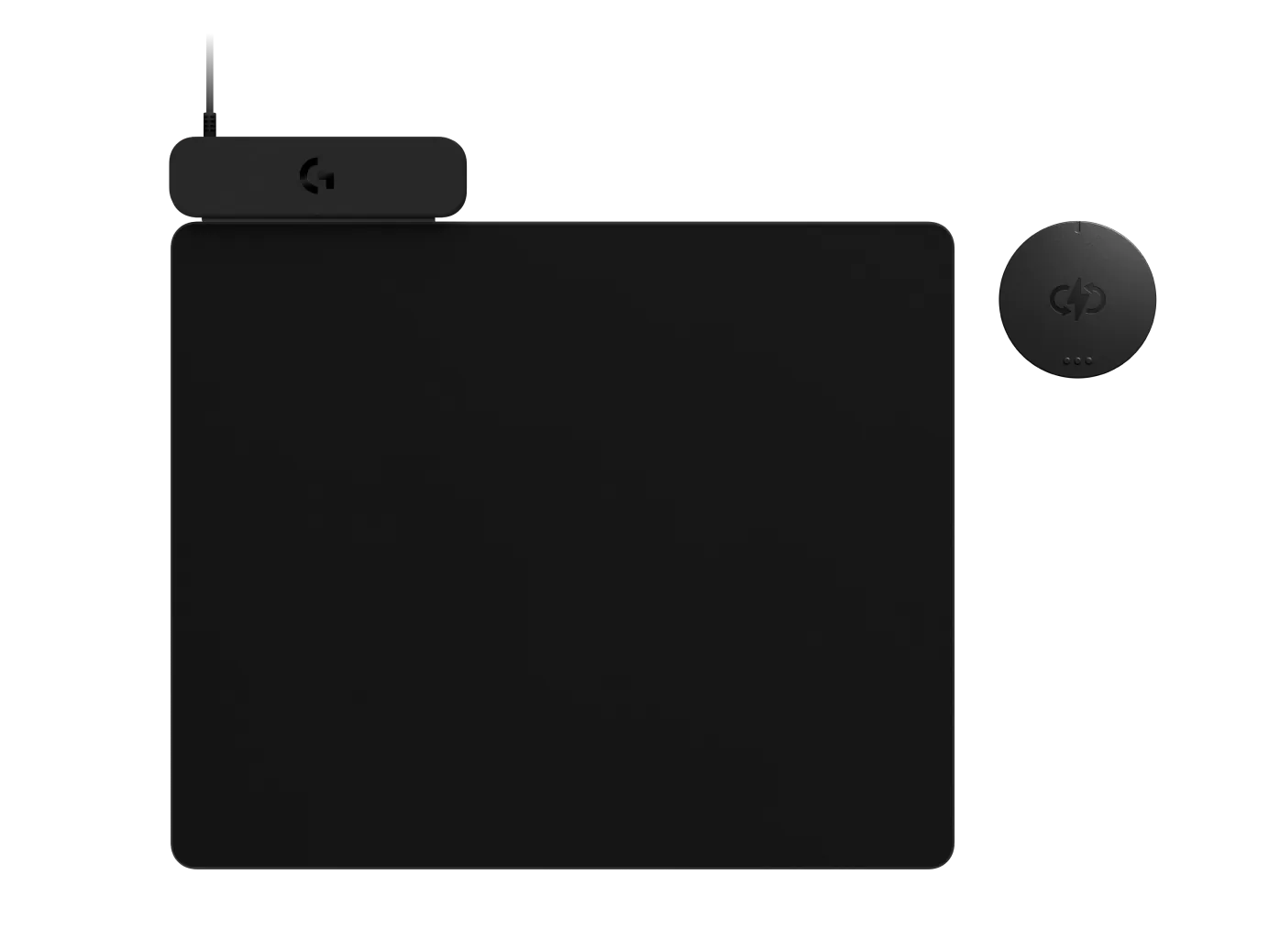 Mousepad Gamer Logitech POWERPLAY 2, Carga Inalámbrica para Mouse Logitech G, Negro 1