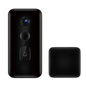 Timbre Inteligente Xiaomi Smart Doorbell 3, Cámara Integrada WQHD, Visualización 180°, Wireless