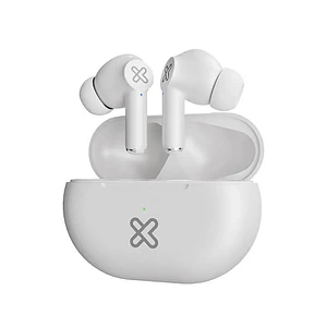 Audífonos Inalámbricos Klip Xtreme Buds-Fi, True Wireless, ENC, Bluetooth 5.4, Blanco