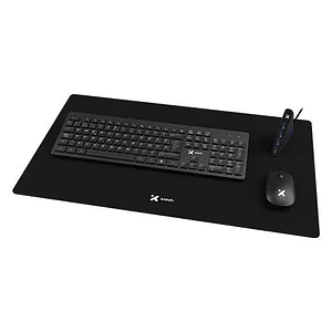 Kit de Teclado y Mouse Inalámbrico Xtech 320S, Incluye Mousepad XL y HUB USB 3.0 de 4 puertos  