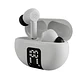 Audífonos Inalámbricos Klip Xtreme EdgeBuds, TWS, Bluetooth 5.4, Blanco - Miniatura 1