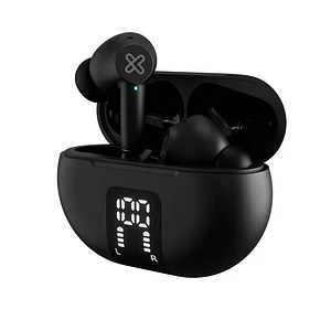 Audífonos Inalámbricos Klip Xtreme EdgeBuds, TWS, Bluetooth 5.4, Negro