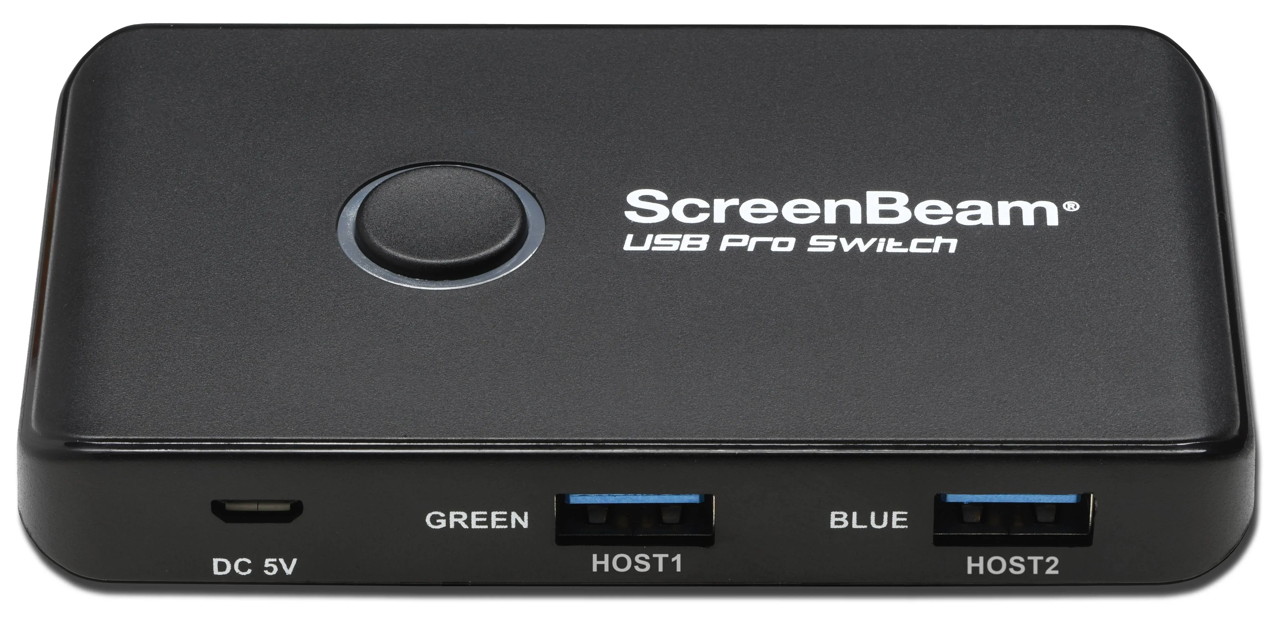 Interruptor para compartir periférico USB 4x ScreenBeam USB Pro Switch, SuperSpeed USB 3.0  1