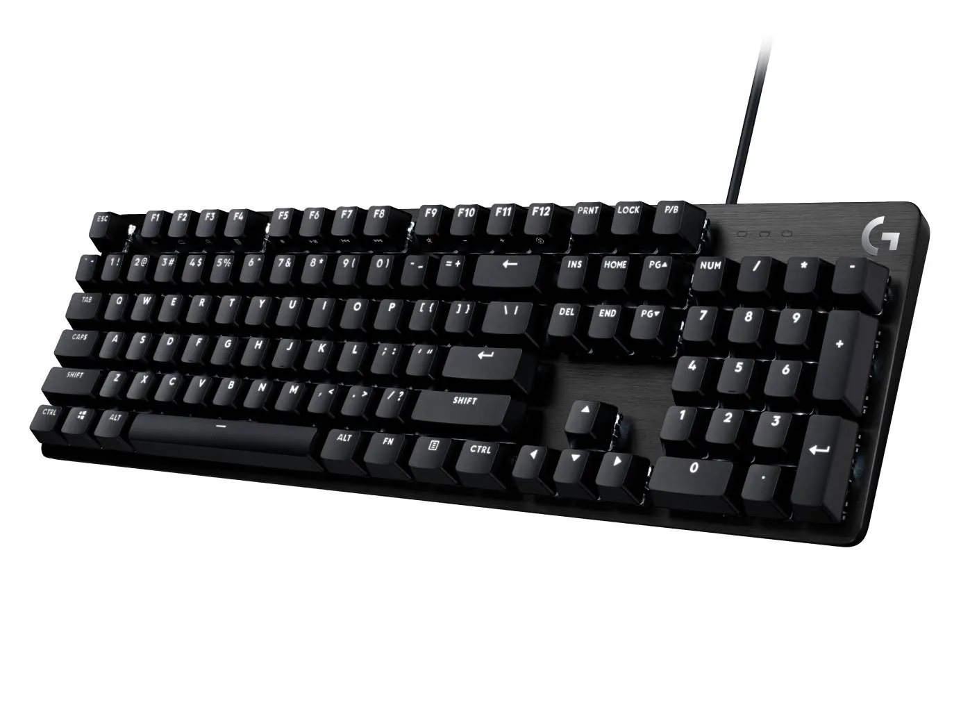 Teclado Gamer Logitech G413 SE, Switch Táctil, PBT, Mecánico, LED Blanco  1