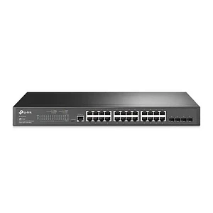 Switch Administrable TP-Link TL-SG3428, JetStream de 24 Puertos Gigabit L2 con 4 Ranuras SFP