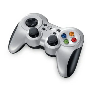 Joystick Control Logitech F710 - Inalámbrico - Para PC, vibración, Recubrimiento de goma 