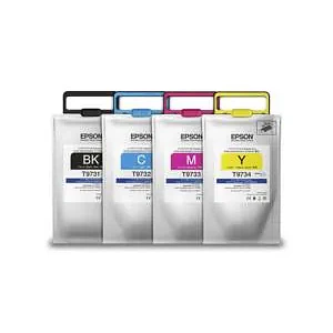 Bolsa de Tinta Original Epson T973 de Alta Capacidad, Magenta