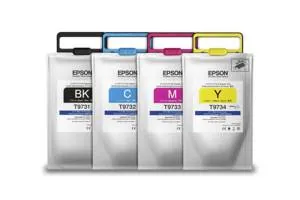 Bolsa de Tinta Original Epson T973 de Alta Capacidad,  Amarilla 1