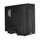 Gabinete Clio S609 Micro ATX con Fuente 500W, USB 3.0, Tipo-C 3.1, Slim Case, Negro - Miniatura 1